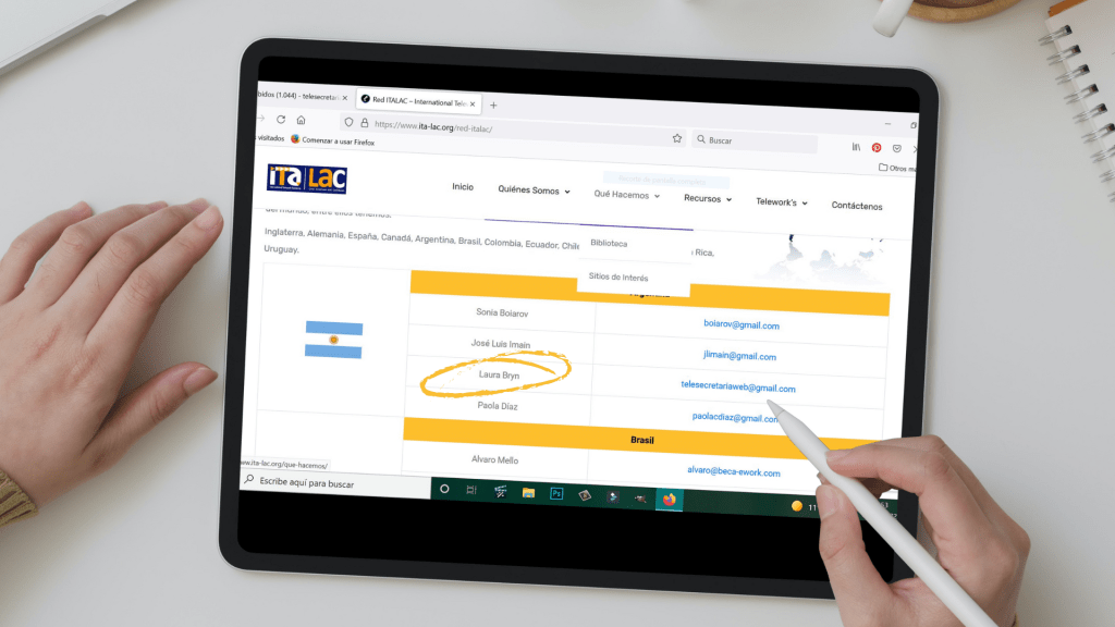 Laura Bryn equipo Italac Latam